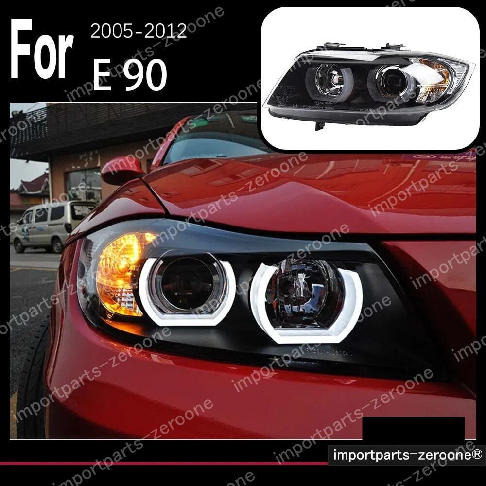 BMW　３シリーズ　E90　2005～2012　アップグレードヘッドライト　HEADLIGHT NO BULB　　-HAD-1050