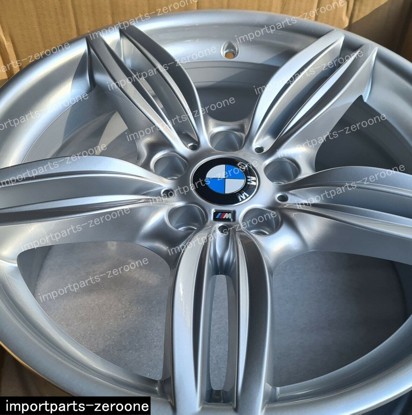 19インチ純正BMW 351フロントアロイホイール8.5J 5 6シリーズF10 F06 F12 F13 7842652-1本 SGA-1047