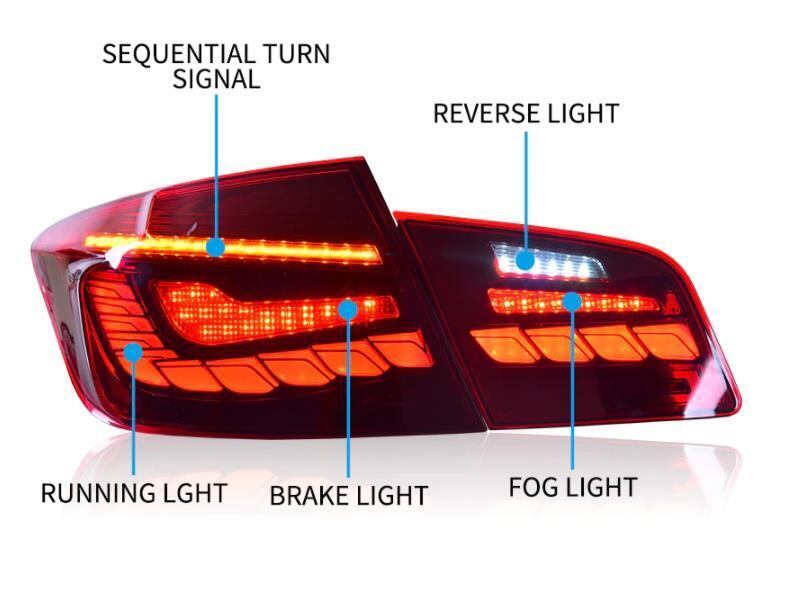 BMW　 5シリーズ　F10　,2010-2017　LEDシーケンシャル　テールライト　-BMT-1003
