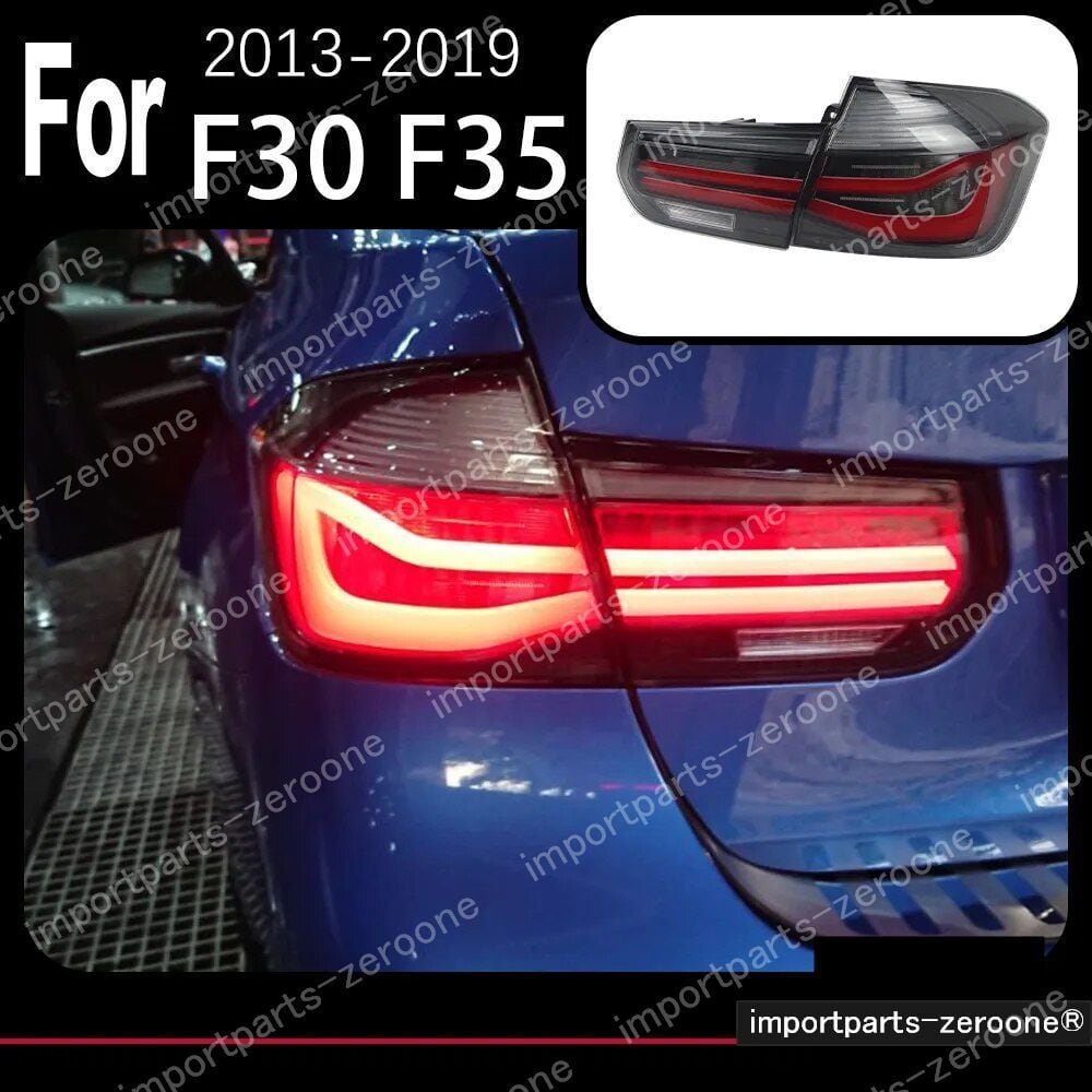 BMW　３シリーズ　 F30　2013～2018　F35　アップグレードヘッドライト　16～19 SMOKE　　-HAD-1080