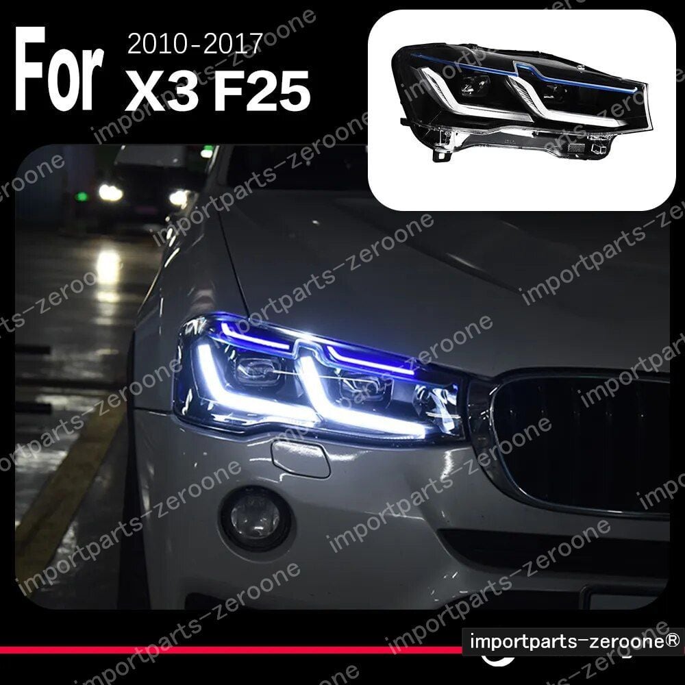 BMW　X3　F25　アップグレードヘッドライト　X4　F26　2010～2016　左ハンドル用　　-HAD-1059