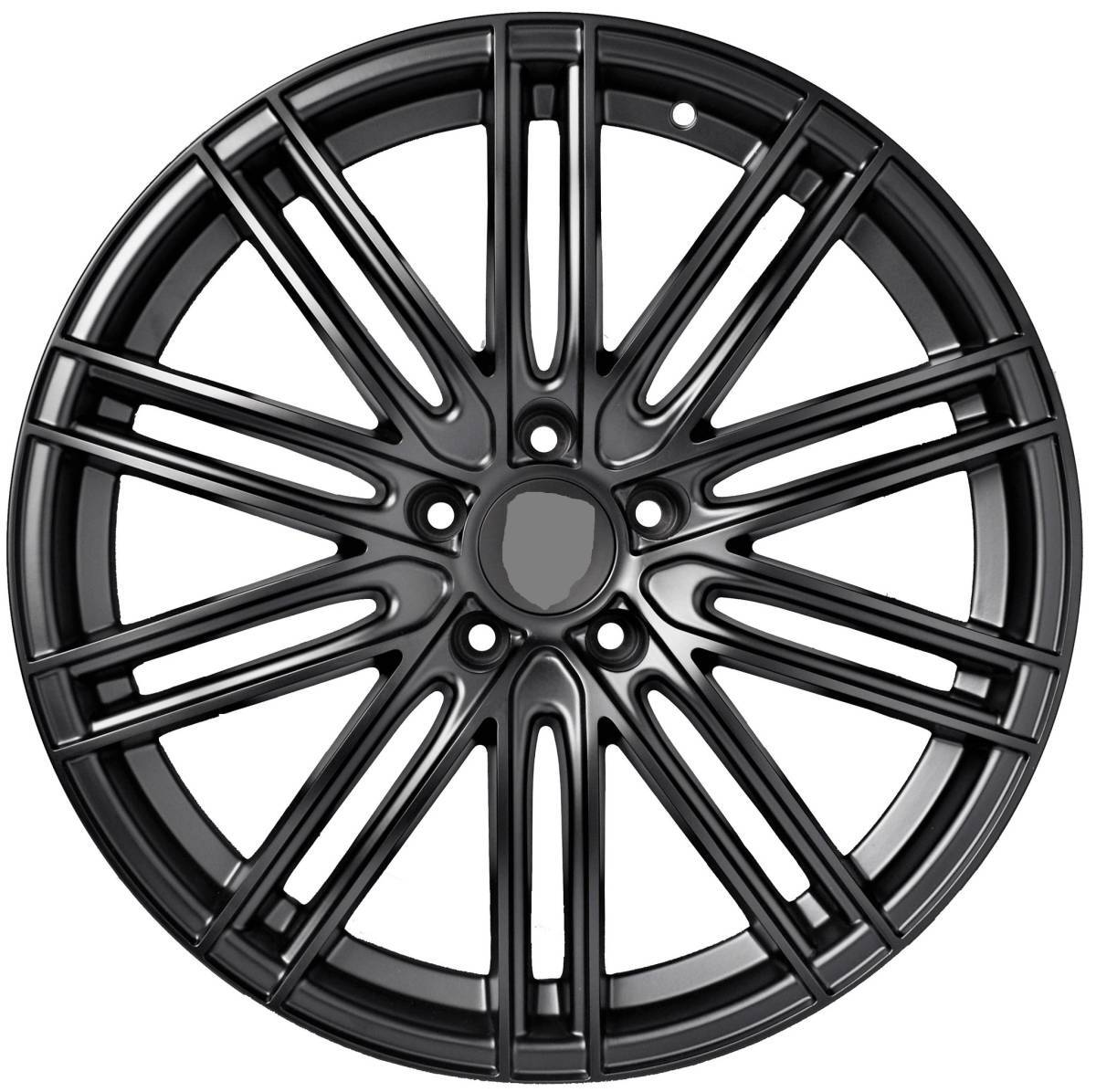 21インチ STAGGERED BLACK ホイール ( ４本セット ) ポルシェ パナメーラ カイエン 　-DFO-1310