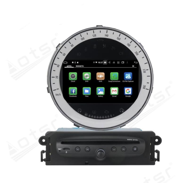 BMW　ミニクーパー　2006-2013　アンドロイドナビ　アンドロイド10.0 4G-128GB-CARPLAY