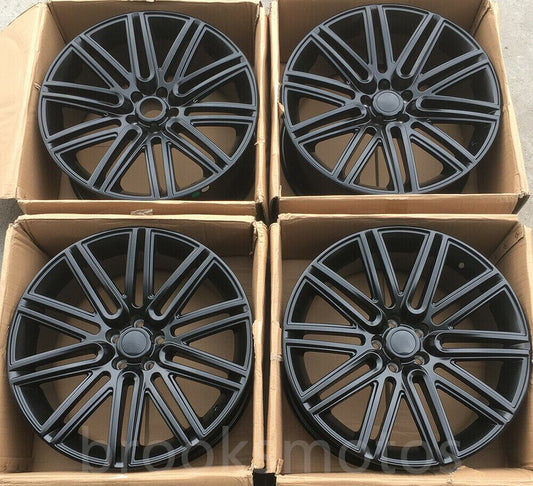 21インチ サテンブラックスタイルホイールベントレー　コンチネンタルGT 21X9.5 BRN-1457