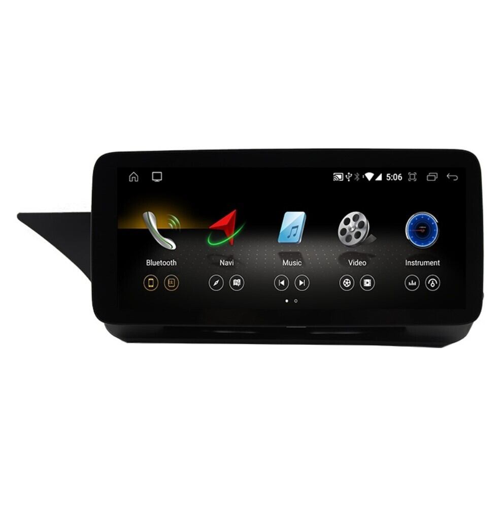 メルセデスベンツEクラス2ドア用C207W207 A207 09-16　アンドロイドナビ　ANDROID10.0 NTG 4.0 LHD 2009-2012