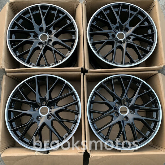 2010-2016 포르쉐 파나메라 970 21 인치 NEWSTAGGERED 스타일 휠 BRN-1679