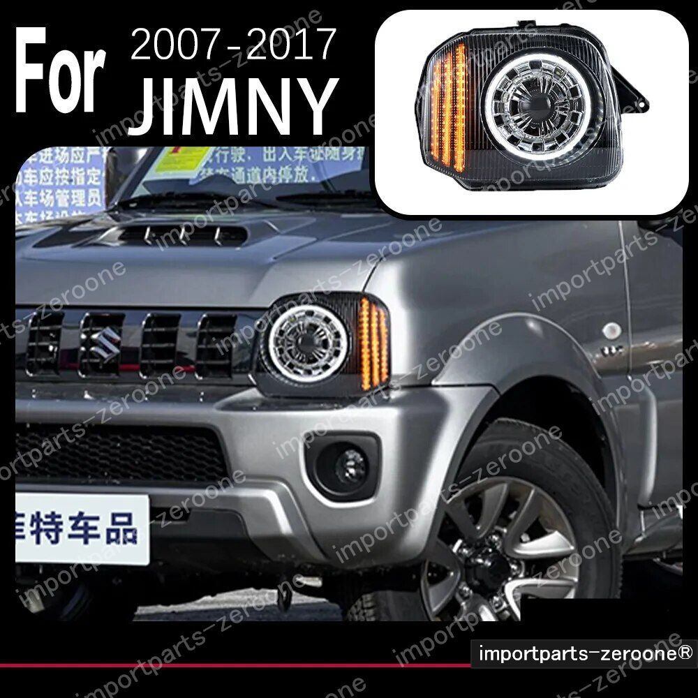 スズキ　ジムニー　アップグレードヘッドライト　2007～2017　　HEADLIGHT FULL 　　-HAD-1060