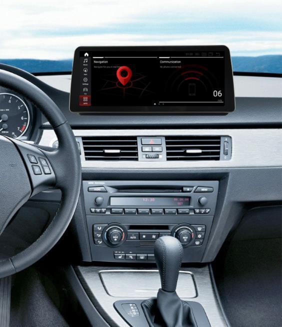 BMW 　３シリーズ　 アンドロイドナビ　　 12.3 インチ　ANDROID11　　CARPLAY　E90 E91 E92 E93 　ナビ無し用　-