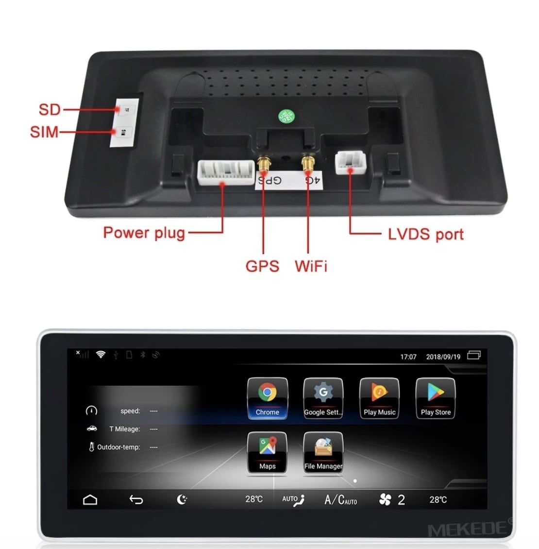 ベンツCLA GLA クラス　2013-2015　アンドロイドナビ　DVD　４G　LTE　WIFI　GPS　日本語　C117 X117 X156 W1761207