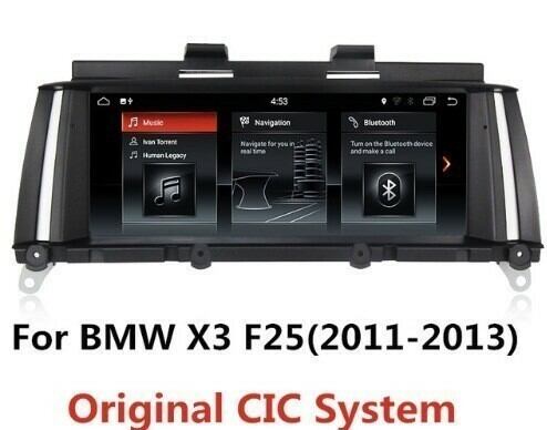 ☆BMW X3 F25 (2011 2012)　CIC　アンドロイドナビ　GPS WIFI BLUETOOTH ☆　送料無料！！1032