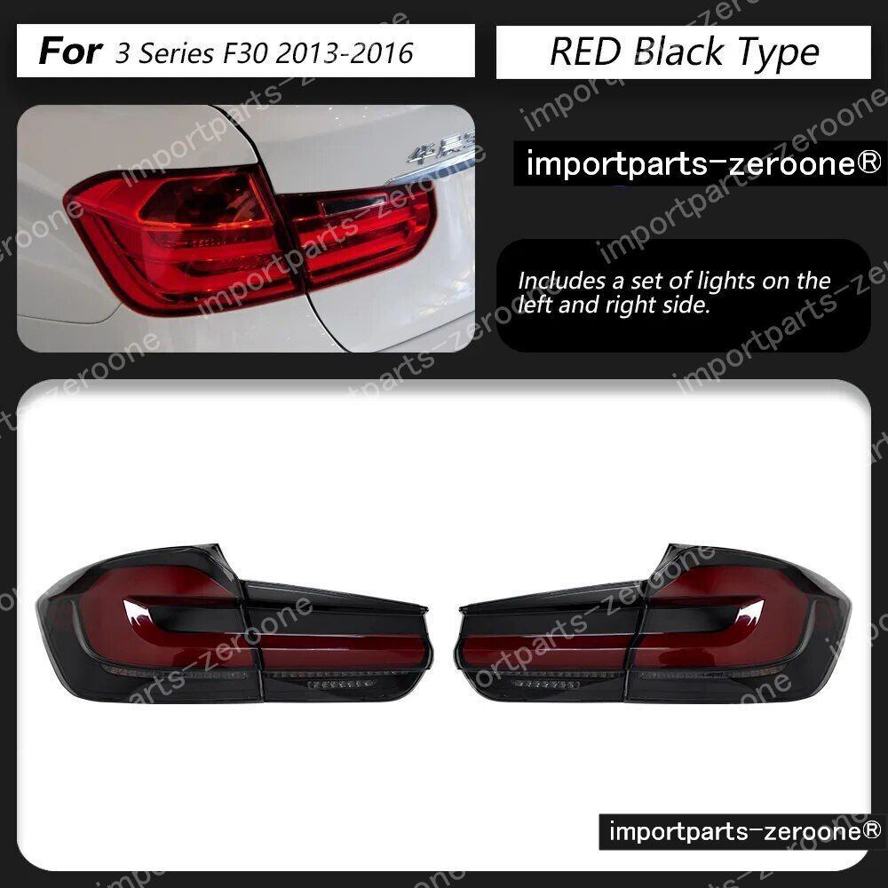 BMW　３シリーズ　アップグレードテールライト　F30　2012～2019　F80　M3　2017～2019 RED　　-HAD-1024