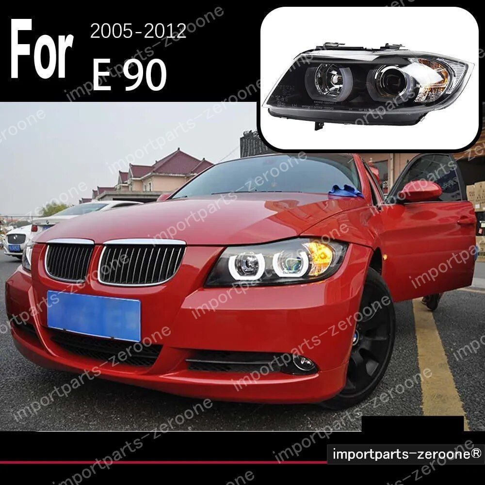 BMW　３シリーズ　E90　2005～2012　アップグレードヘッドライト　HEADLIGHT NO BULB　　-HAD-1050