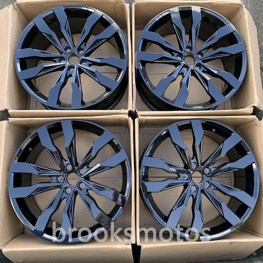 21インチ NEWグロスブラックスタイルホイール 2017+ VW ATLAS 21X9  BRN-1282