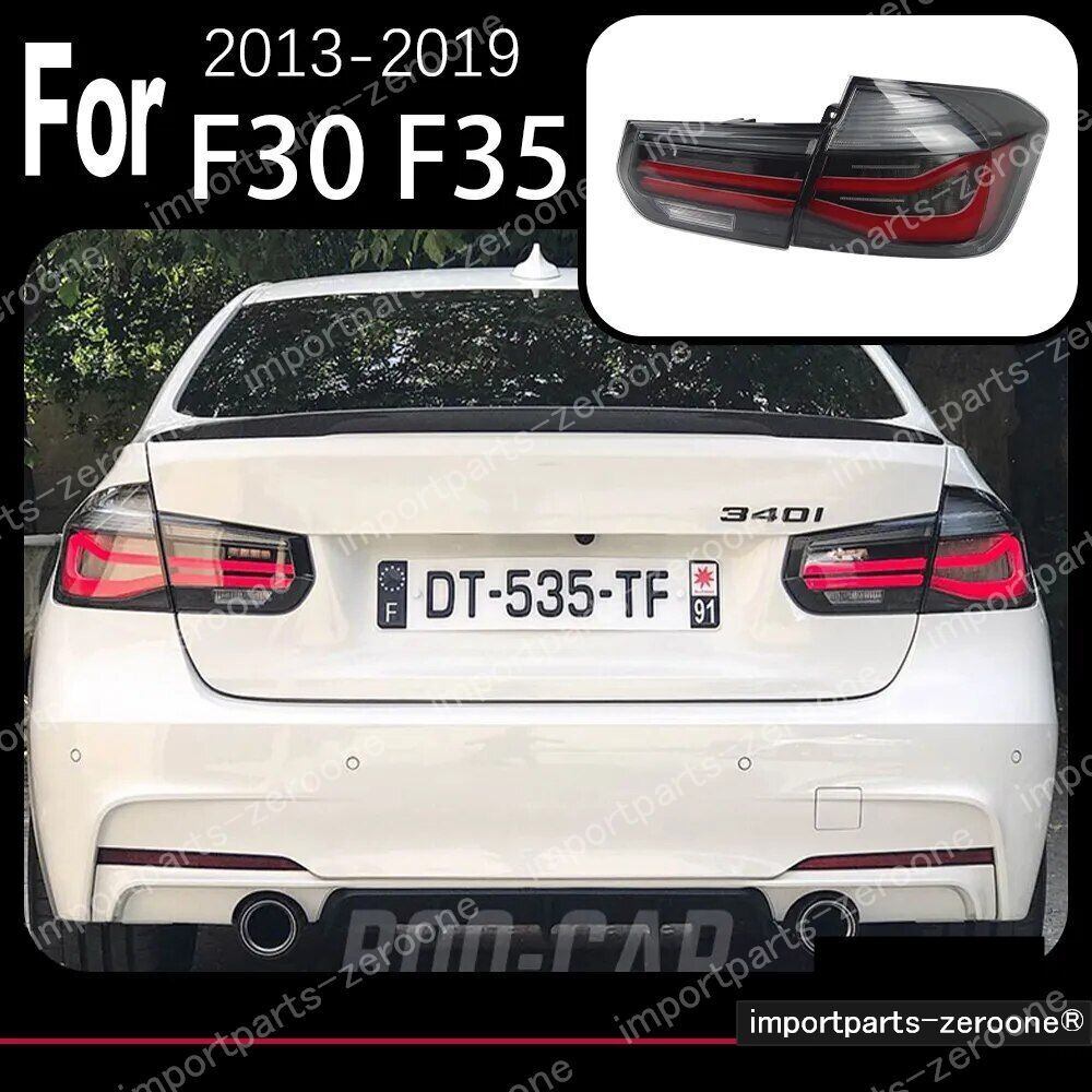 BMW　３シリーズ　 F30　2013～2018　F35　アップグレードヘッドライト　16～19 SMOKE　　-HAD-1080