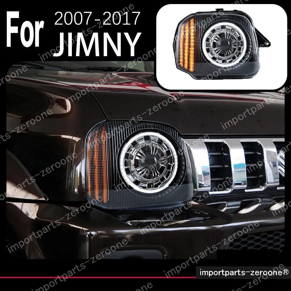 スズキ　ジムニー　アップグレードヘッドライト　2007～2017　　HEADLIGHT FULL 　　-HAD-1060