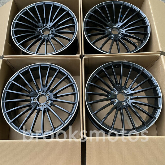 메르세데스 벤츠 X 253 GLC 클래스 AMG 21 인치 멀티 스포크 스타일 휠 BRN-1655
