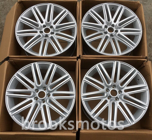 21インチ シルバースタイルホイール ベントレー　　コンチネンタル GT 21X9.5 オフセット 41  BRN-1456