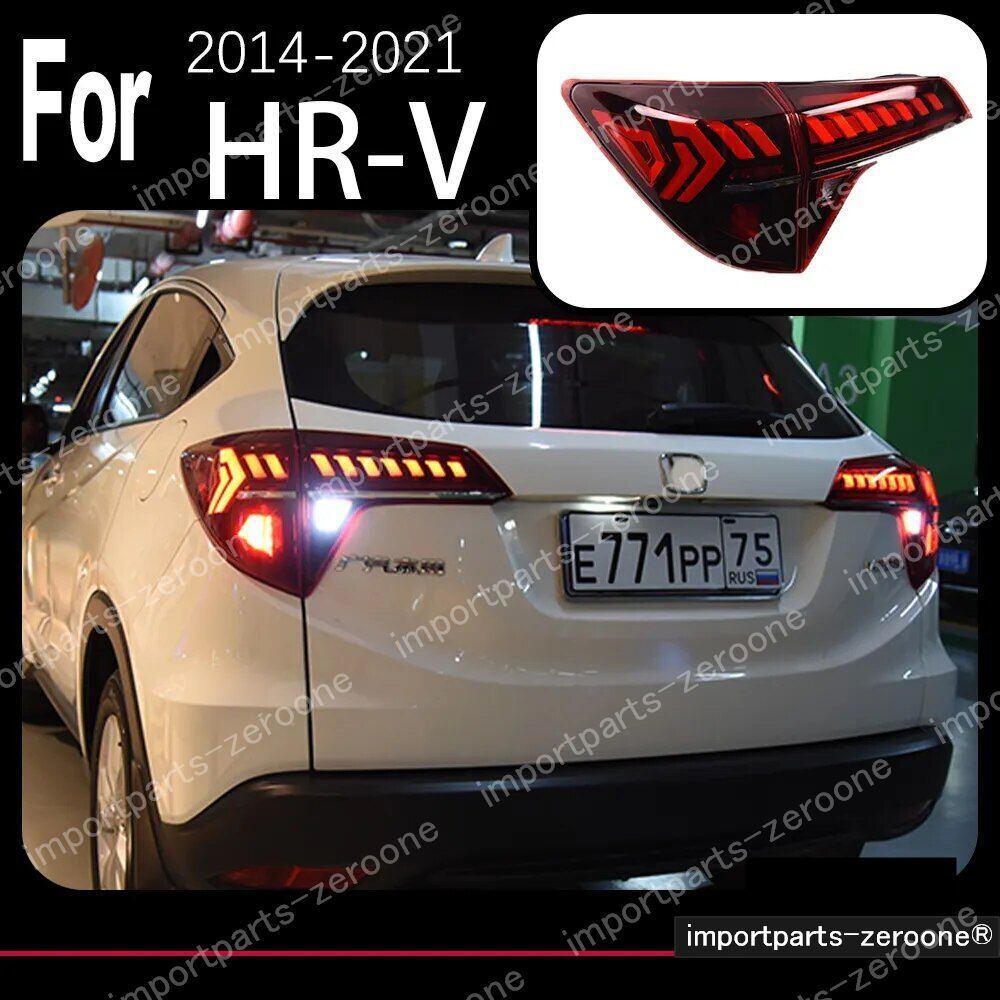 ホンダ　HRV　アップグレードテールライト　2014～2020　ヴェゼル　SMOKE　　-HAD-1078