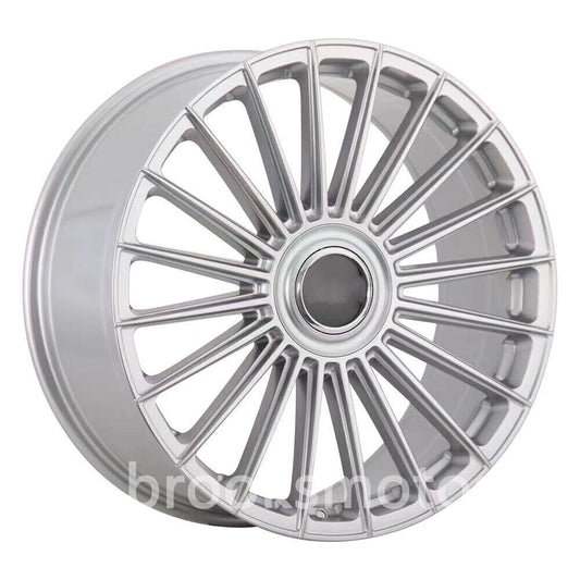 22 인치 NEW 멀티 스포크 하이퍼 실버 스타일 휠 포르쉐 카이엔 22X9.5 BRN-1509