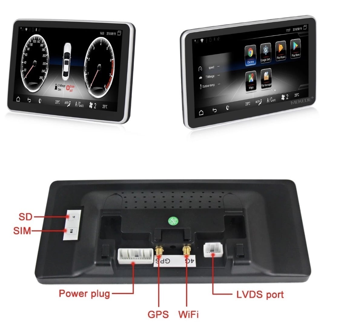 ベンツ　ML　W166　１２－１５　アンドロイドナビ　DVD　４G　LTE　WIFI　GPS　日本語1204