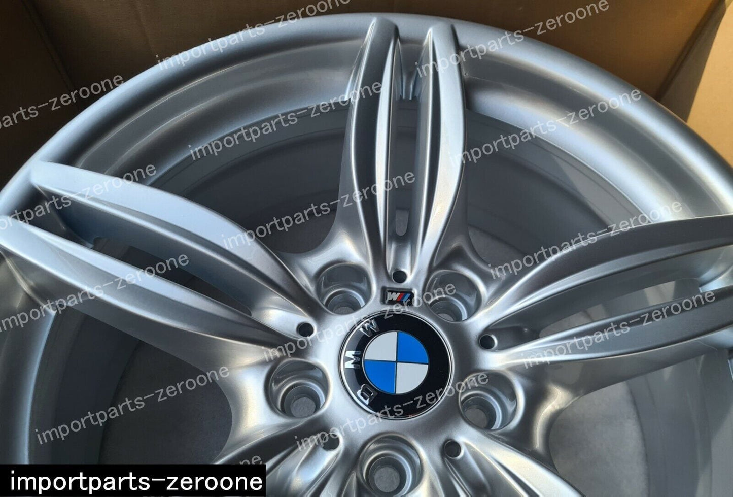 19インチ純正BMW 351フロントアロイホイール8.5J 5 6シリーズF10 F06 F12 F13 7842652-1本 SGA-1047