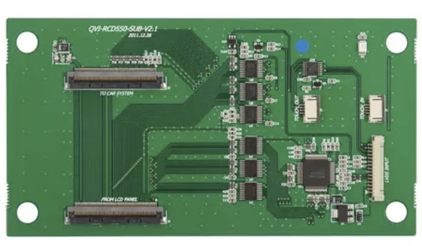 ◇VW フォルクスワーゲン　トゥアレグ　ビデオインターフェース　RCD550モニター搭載車　地デジ　バックカメラ-　-IF-1053