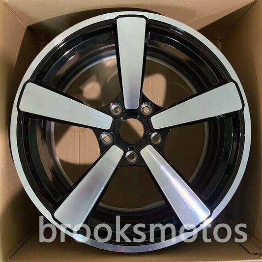 20インチ  NEW 5 スポーク 鍛造 ホイール  ポルシェ 　ケイマン　 BRN-1757－1