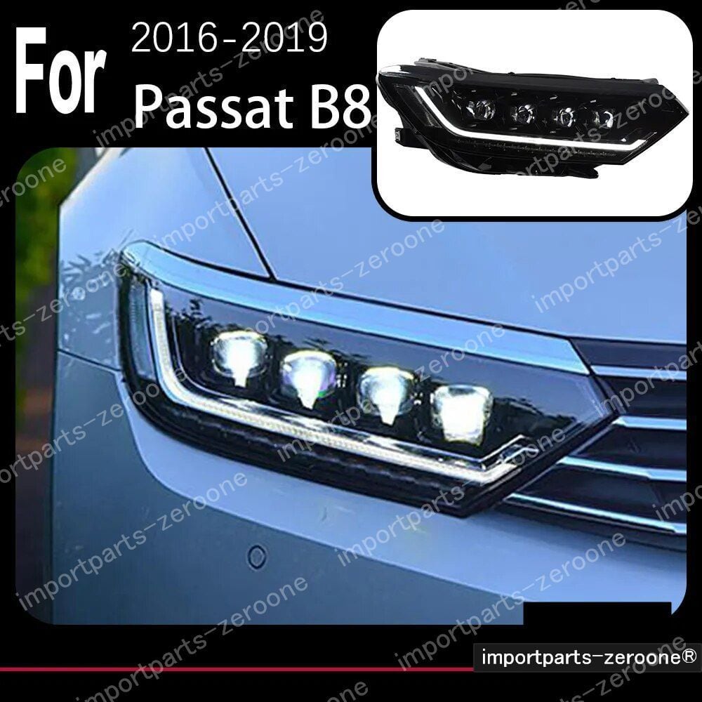 VW　パサートB8　2016～2019　アップグレードヘッドライト　HEADLIGHTFULL 　　-HAD-1026