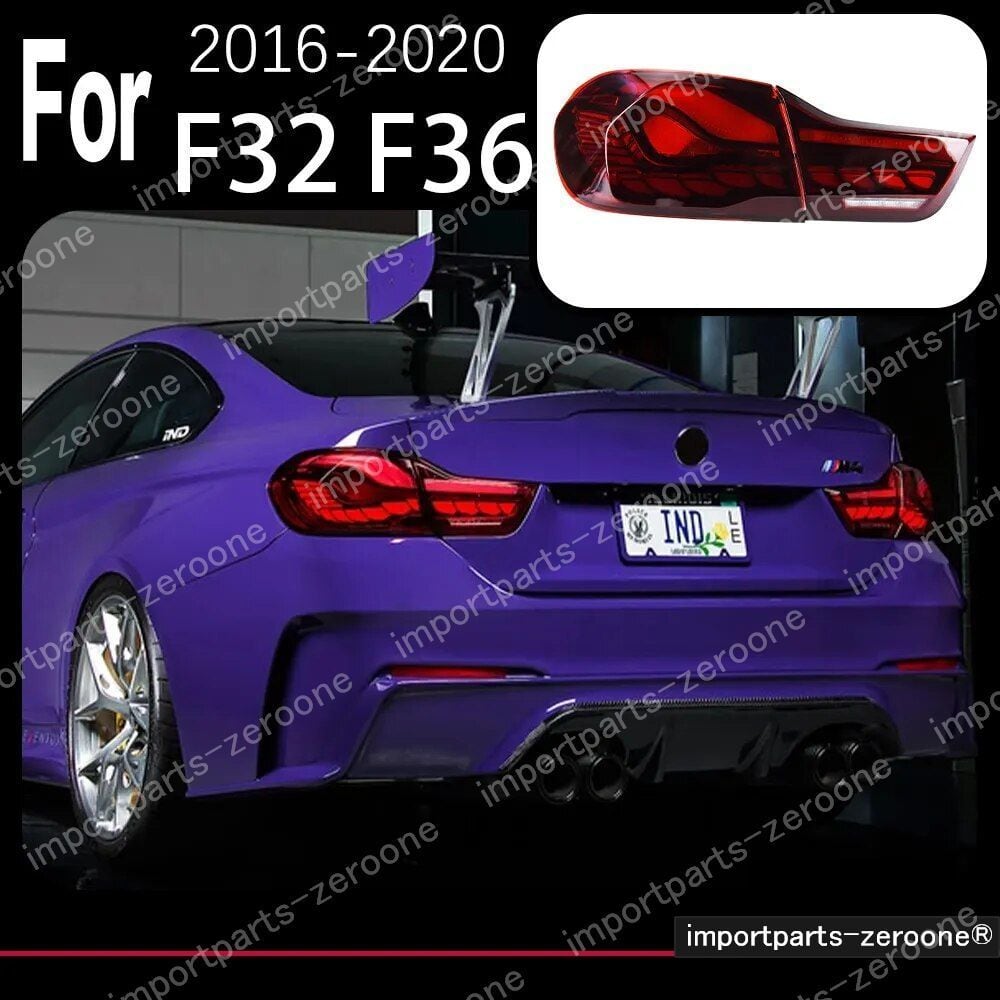 BMW　４シリーズ　F32　2016～2020　F82　F36 M4 GTS　アップグレードテールライト　RED　　-HAD-1070