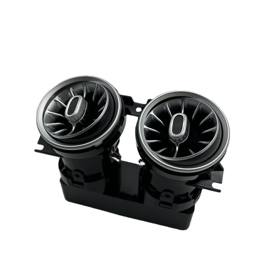 Vendar Turbine Air Outlet Vents Whit Mercedes Benz C-Class（W205）GLC（X253）に64マルチカラーに適合する新しい周囲の光