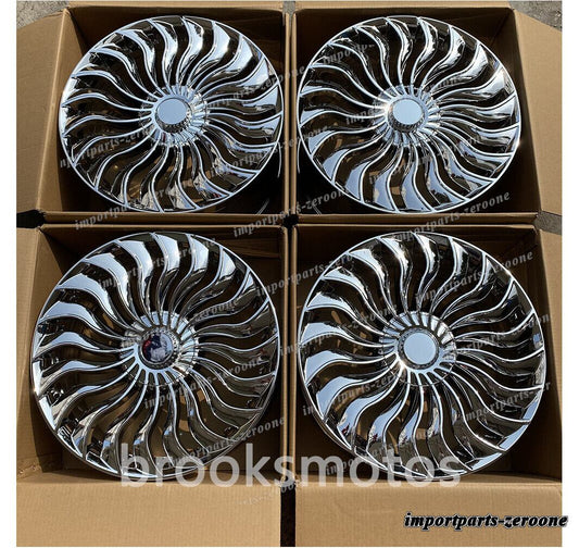 1점 한정 21인치 뉴 스타일 크롬 휠 메르세데스 벤츠 W222 S680 메이바흐 S 클래스"-★ 