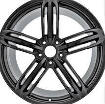 1点限り 22インチ Black ホイール ( ４本セット ) アウディ Q7 VW トゥアレグ 　-DFO-1261　-★