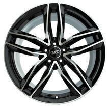 1点限り 22インチ Black ホイール ( ４本セット ) アウディ Q7 VW トゥアレグ 　-DFO-1259　-★