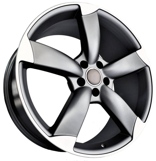 1点限り 17インチ ホイール ( ４本セット ) アウディ A3 A4 A6 S3 S4 S6 RS3 RS4 Q3 TT VW ゴルフ MK5 MK6 MK7 　鋳造　-DFO-1099　-★