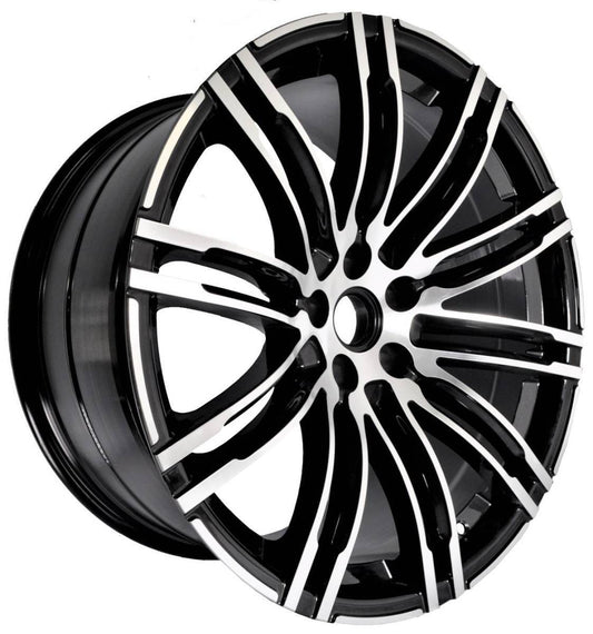 1점 한정 21인치 Staggered Black 휠 (4개 세트) 포르쉐 마칸 -DFO-1056 -★ 