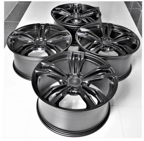 1点限り 19インチ Staggered Black ホイール ( ４本セット ) BMW 1 2 3 4 5 6 シリーズ X1 X3 X4 　-DFO-1105　-　鍛造　★