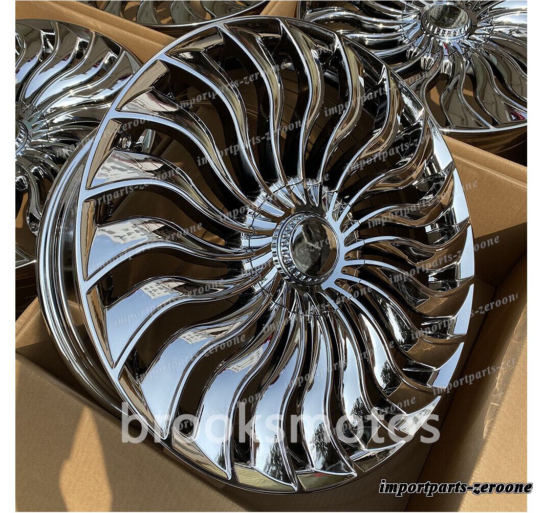 1점 한정 21인치 신품 크롬 휠 메르세데스 벤츠 W222 W223 S680 메이바흐 S 클래스 - 단조 ★ 