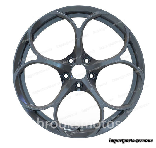 1点限り アルファロメオ　ブレラ 　19インチ　ダークアントラサイトホイール 　19x8.5　-BRN-11915　鍛造　★