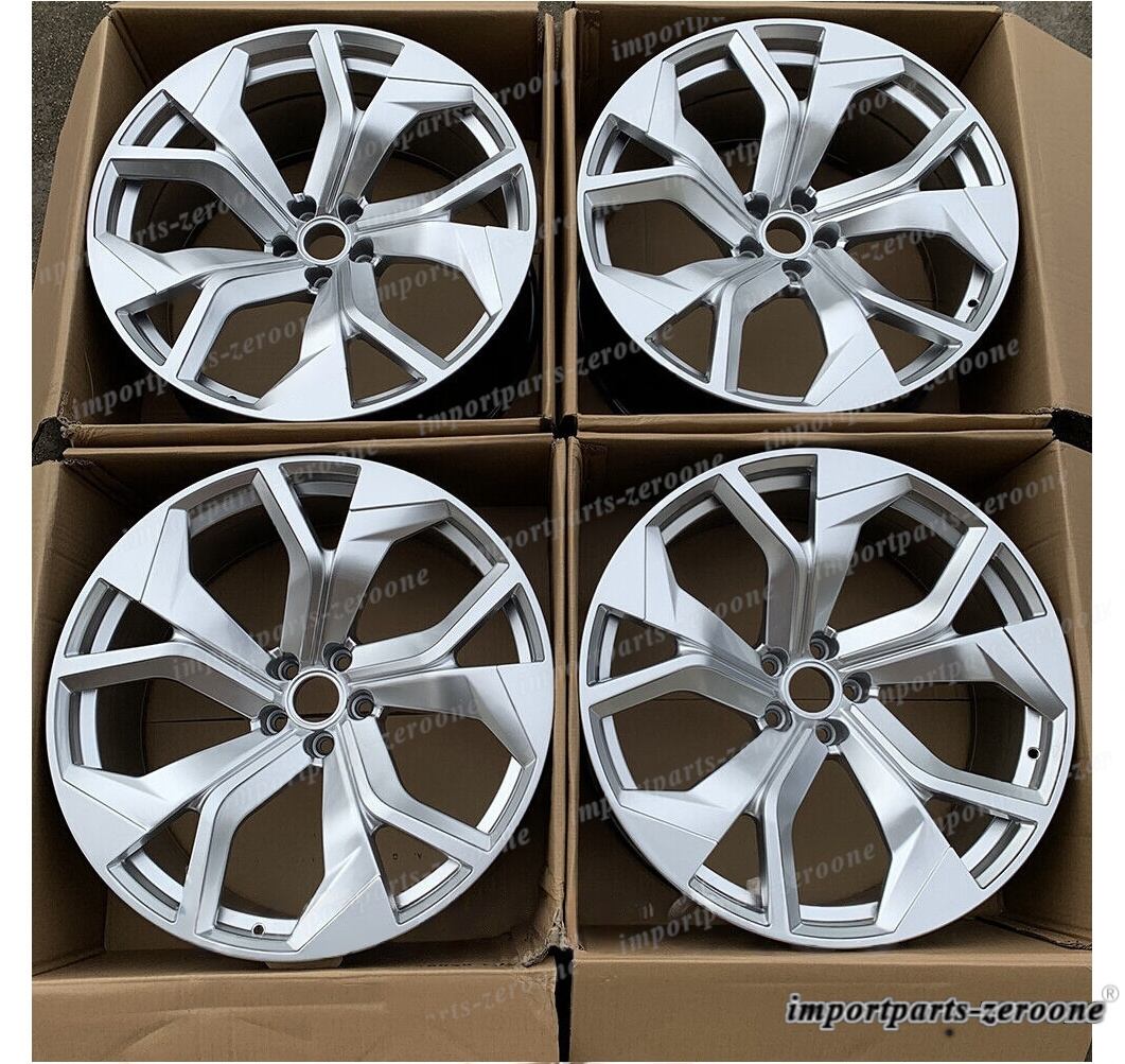 1点限り 22インチ 新品ホイール 2021~25 アウディ Q5 Sportback 22x9.5 オフセット33 ハイパーシルバー　鍛造ホイール -BRN-11988-2★