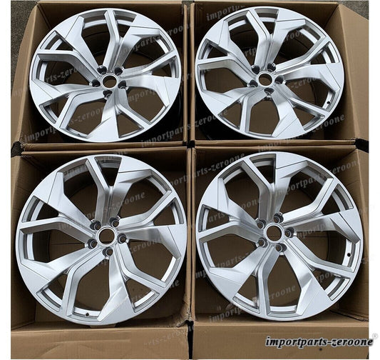 1点限り 22インチ 新品ホイール 2021~25 アウディ Q5 Sportback 22x9.5 オフセット33 ハイパーシルバー　鍛造ホイール -BRN-11988-2★