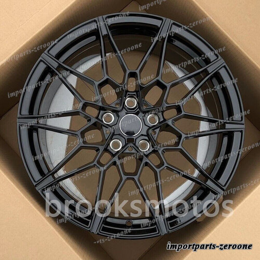 1点限り 20インチ　グロスブラックスタイル BMW 2016+ G30 G31 5シリーズ 5X112 　ホイール４本セット　-BRN-11503　鍛造　★