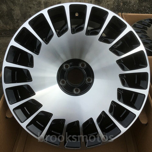 1 점 한정 20 인치 블랙 STYLE 휠 세트 메르세데스 벤츠 W222 S 클래스 S680 -BRN-1092 단조 ★ 
