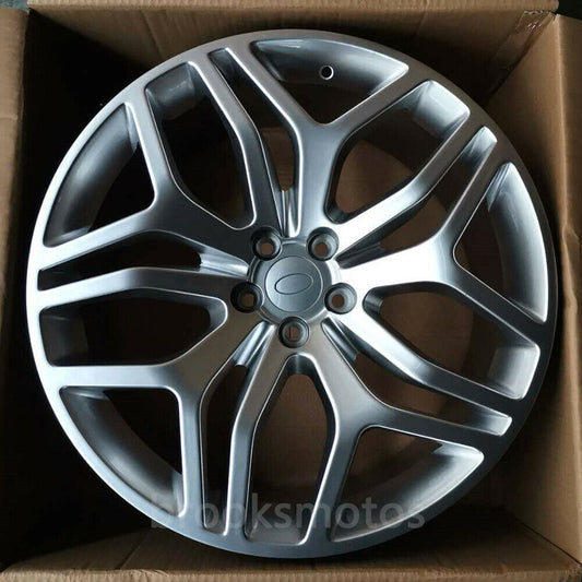 1点限り 20インチ ハイパー SIVLER STYLE ホイールセット レンジローバー EVOQUE LR2 5X108 　-BRN-1130　鍛造　★