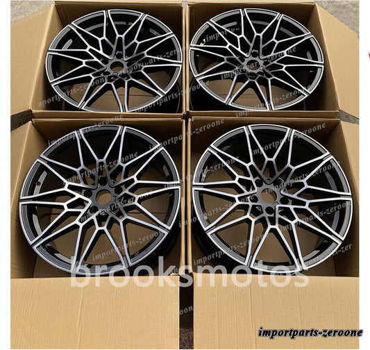 1点限り 2013-2016 BMW 5 シリーズ 535 550 826 F10 F11 20インチ ブラックコーティング ホイール 　-BRN-12038　鍛造　★