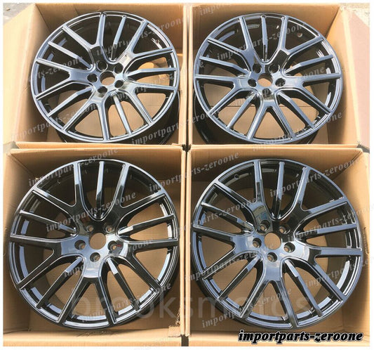 1点限り 20インチ　グロスブラック　ホイール　マセラティ　レヴァンテ　20X9 　４本セット　-BRN-11413　鍛造　★