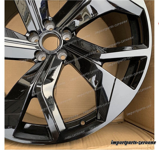 1点限り 20インチ グロスブラックスタイルホイール アウディ 2010+ A7 S7 2013-2018 RS7 2013+ A8 　-BRN-12307　鍛造　★