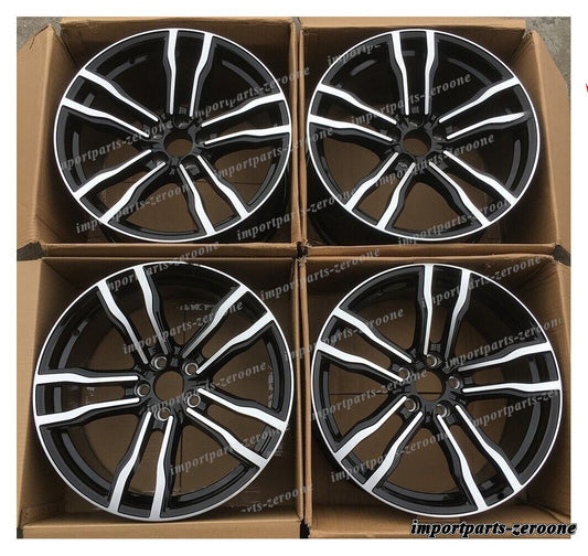1点限り 20インチ ブラック スタイル スタッガー ホイール BMW X5 E70 F15 X6 E71 F16 5x120 612　-BRN-12075　鍛造　★