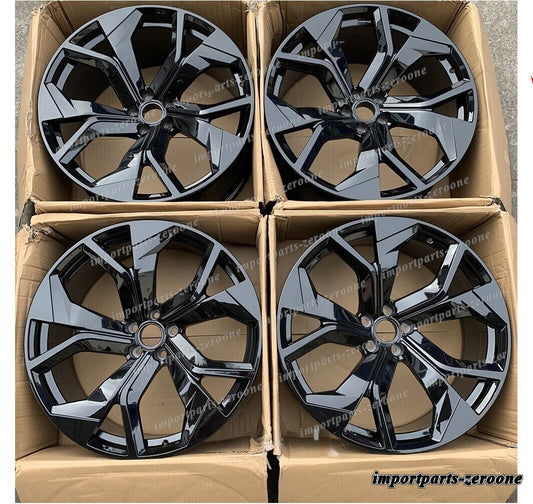 1点限り 20インチ グロスブラックスタイルホイール アウディ 2014+ sq5 2009+ Q5 　-BRN-12294　鍛造　★