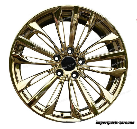 Only 1 available 2020+ Mercedes-Benz GLA AMG H247 20" Chrome Gold Wheels -BRN-12320 Forged ★ 