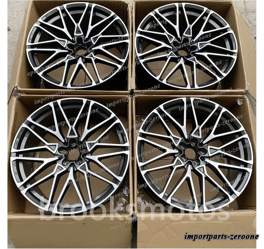 1点限り 2020+ BMW G06 X6M X5M F95 F96 20インチ鍛造ホイール 20x9 20x10.5 818 　-BRN-11948　鍛造　★